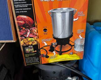 Propane Fryer with Cooker 
