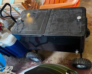 Rolling Cooler Cart