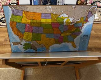 Mounted United States Puzzle