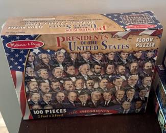 Presidential Floor Puzzle