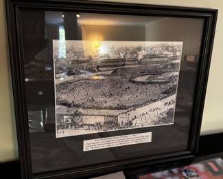 Framed Print of Huntington Field Boston, Mass. First World Series