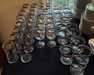 Culver Glassware and Stemware