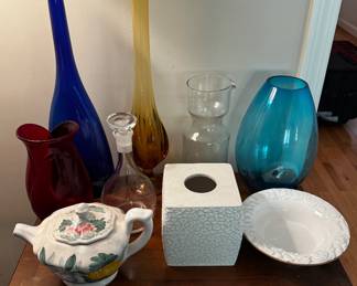 Assorted Glassware