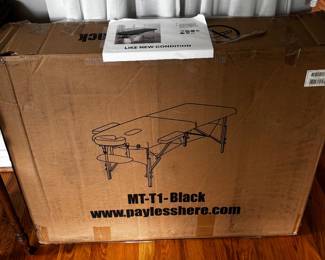 Portable Massage Table in Box