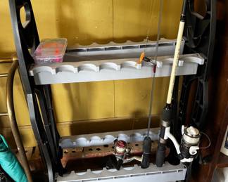 Fishing Rod Holder/2 Rods and Reels