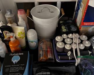 Hair products, curlers