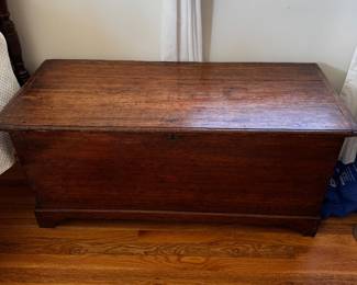Primitive blanket chest
