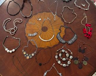 Women’s jewelry and necklaces