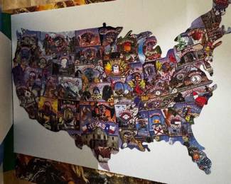 Road Trip America puzzle