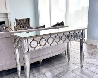 Mirrored Console - Z Gallerie