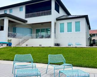 Blu Dot Mesh Lounge Chairs