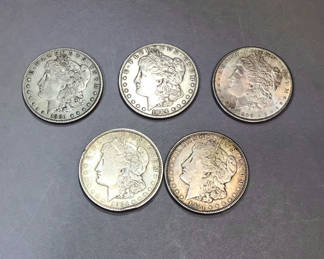Lot 144: U.S. Morgan Silver Dollar (85+dwt)