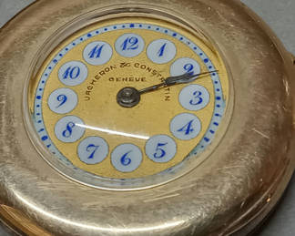 Lot 132: Vintage Vacheron & Constantin 14K Gold Watch (5+dwt)
