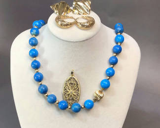 Lot 133: 14K & Stone Jewelry (5+dwt)