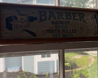 Barber sign 