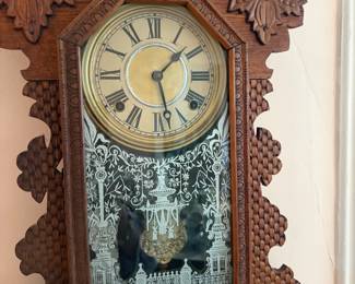 Seth Thomas style gingerbread clock 