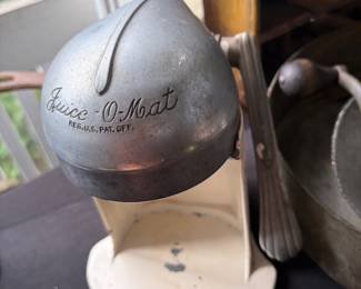   Vintage rival juice O Mat 