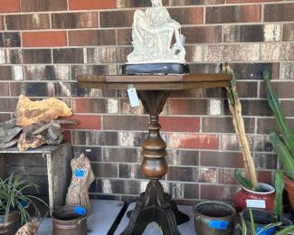 Wooden side table