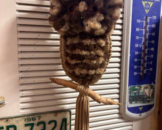 Macrame owl