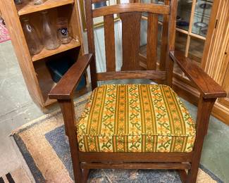 Mission-Style rocking chair