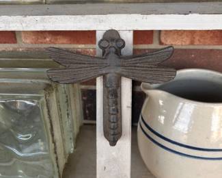Dragonfly door knocker