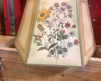 Floral lampshade