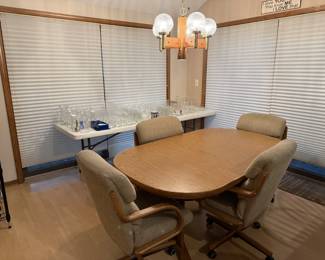 Breakfast Room Table and Chairs