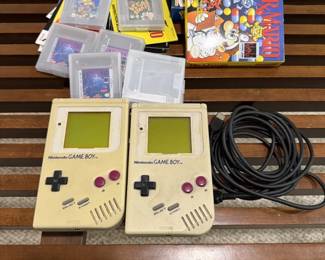 Original Nintendo Game Boy with Games