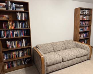 Bookcases/Sofa Sleeper/Books