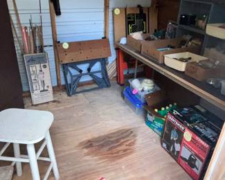 THREE SHEDS WITH LOTS OF GOODIES!