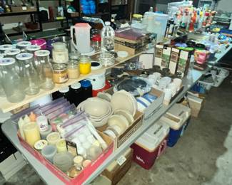LOTS MORE KITCHENWARE OUT HERE!