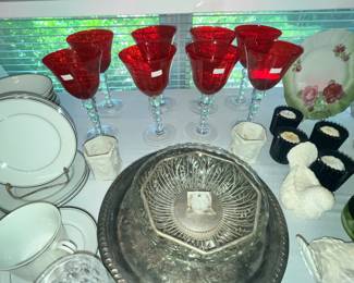 RUBY GOBLETS