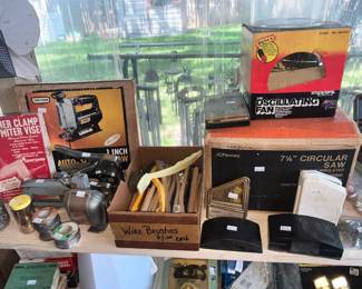 POWER TOOLS IN BOXES