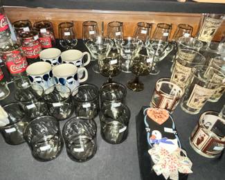 LOTS OF GLASSES