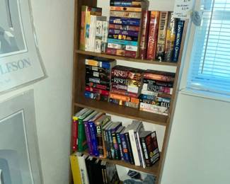 ANOTHER BOOKCASE FULL OF NOVELS