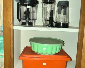 IS THAT MORE TUPPERWARE??