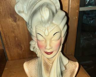 RARE 1950'S MCM NAVIS & SMITH TV LAMP! STUNNING!