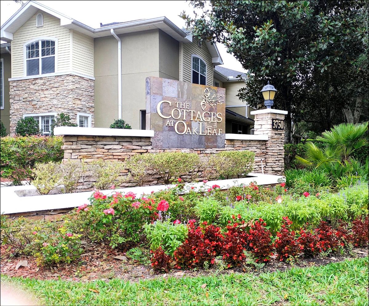 Sale will be at the Cottages of Oak Leaf. There are plenty of designated parking spaces close to the residence.