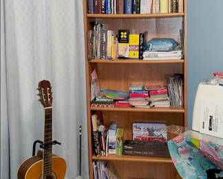 Books, Office Supplies, Guitar