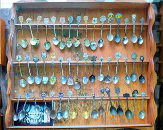 Enamel Souvenir Spoon Collection