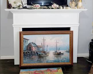 Decorative Items, TV, Framed Artwork