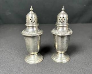 Gorham SOLID Sterling Silver SaltPepper Shakers