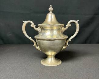INCREDIBLE Vintage Fisher SOLID Sterling Silver Sugar Bowl