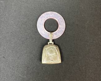 Vintage Webster Company Sterling Silver Baby Rattle