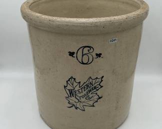 6 Gallon Crock