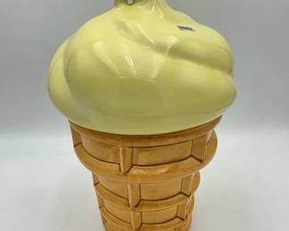 Ice Cream Cone Cookie Jar