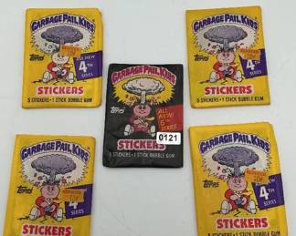Garbage Pail Kids Stickers Unopened