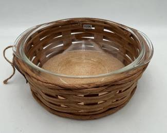 Pyrex Bowl with Carrier