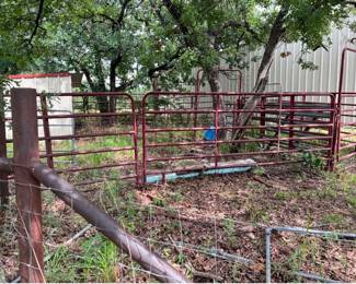 You’re welcome! There’s ten cattle panels, 2big gates, 2 small gates
