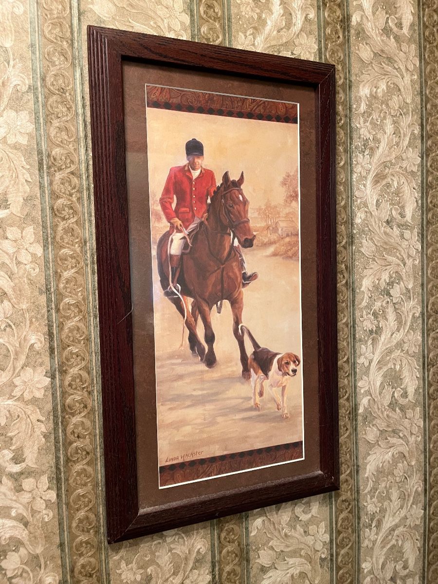 Horse and Rider Print